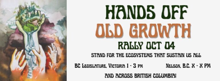 Hands Off Old Growth Rally – Victoria