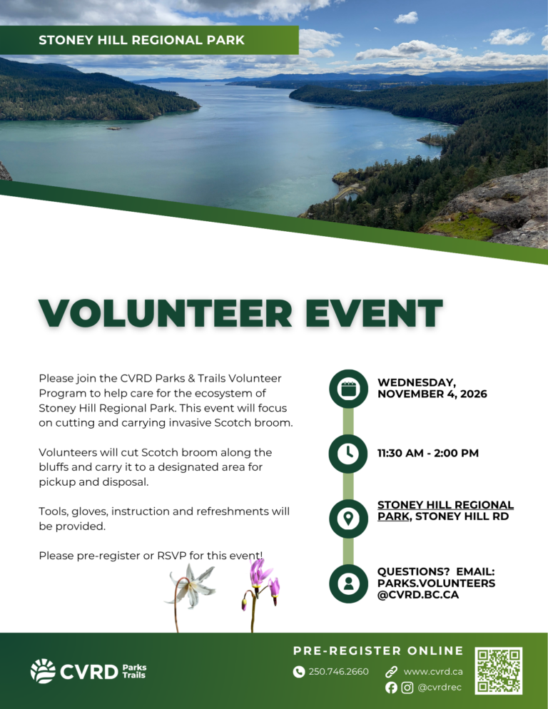 Stoney Hill Regional Park – Scotch Broom Removal Volunteer Event